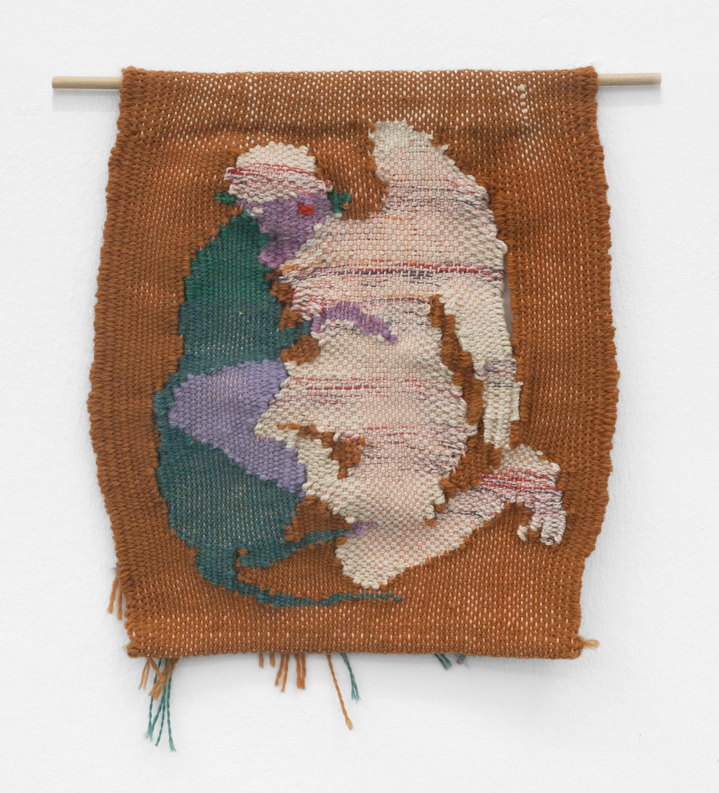  Untitled , 2026
wool and cotton tapestry
11 x 9 7/8 in | 28 x 25 cm
