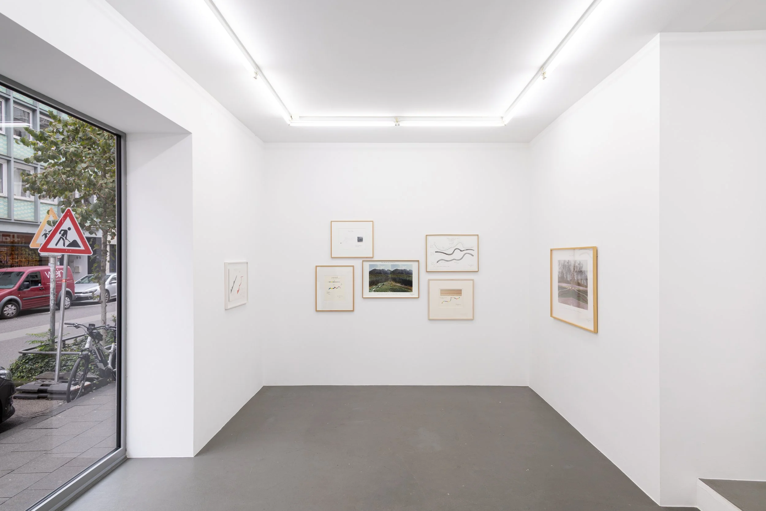 Installation view,  Summer Thrown Ropes , 2025