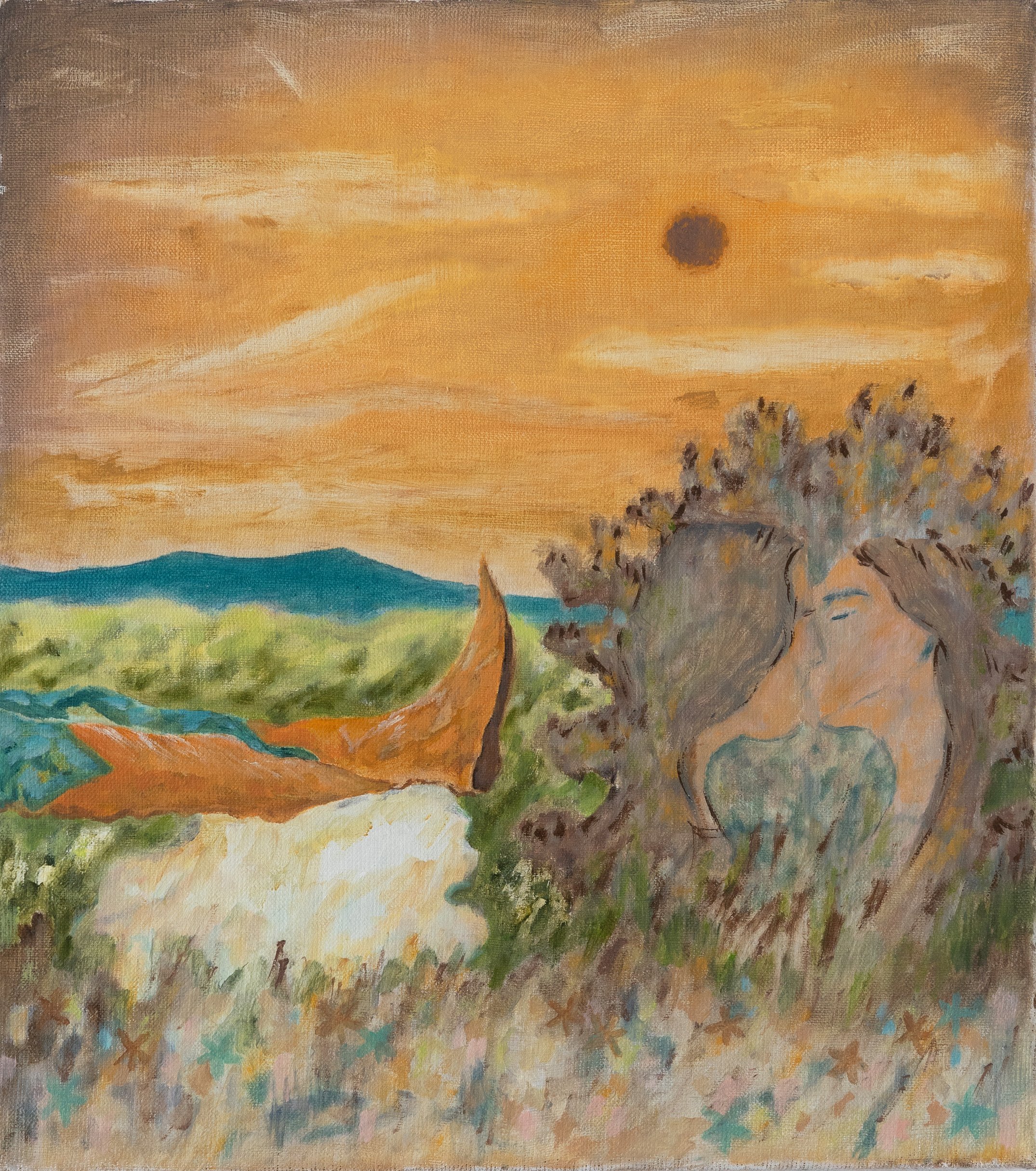  Hotel Mirage , 2023
Oil on canvas
40 x 30 cm | 15 3/4 x 11 4/5 in