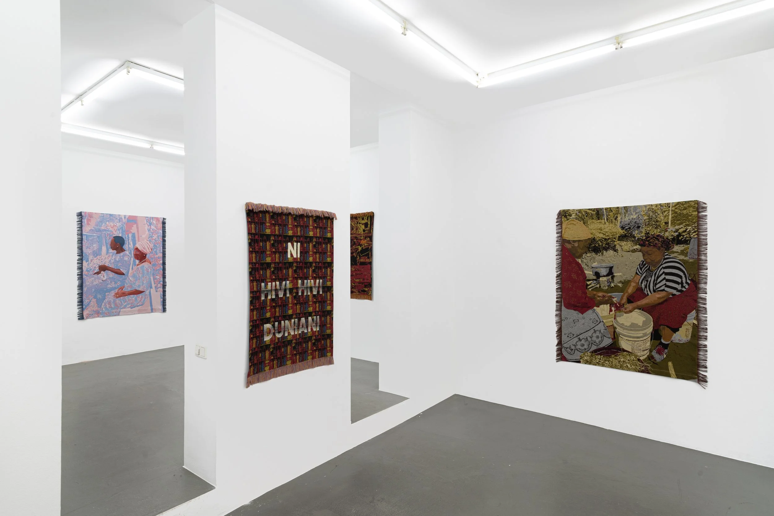 Installation view,  Ni Hivi Hivi Duniani , 2025