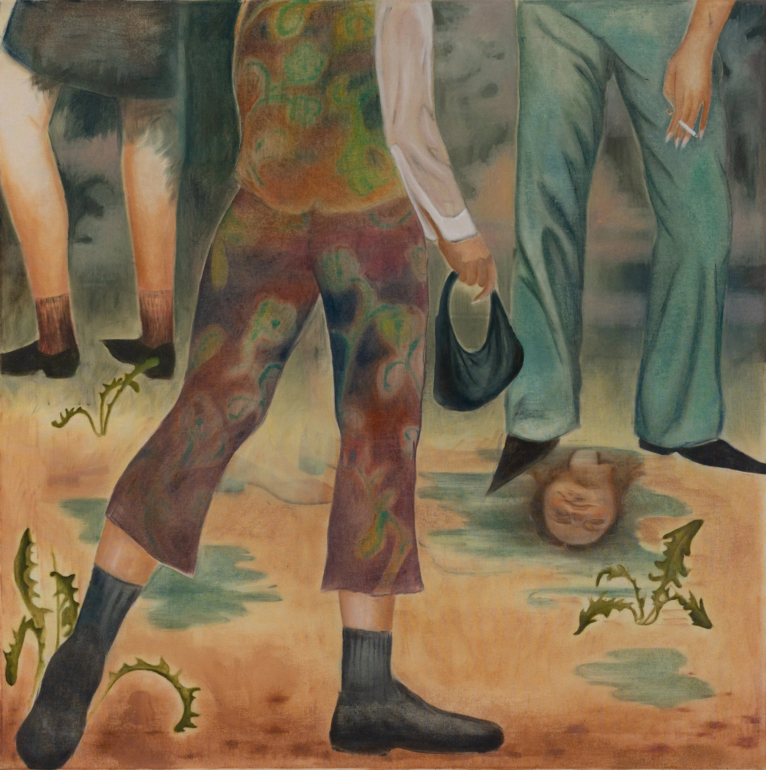  Rodeo Town , 2025
Oil on canvas
31 1/8 x 31 1/8 in | 79 x 79 cm