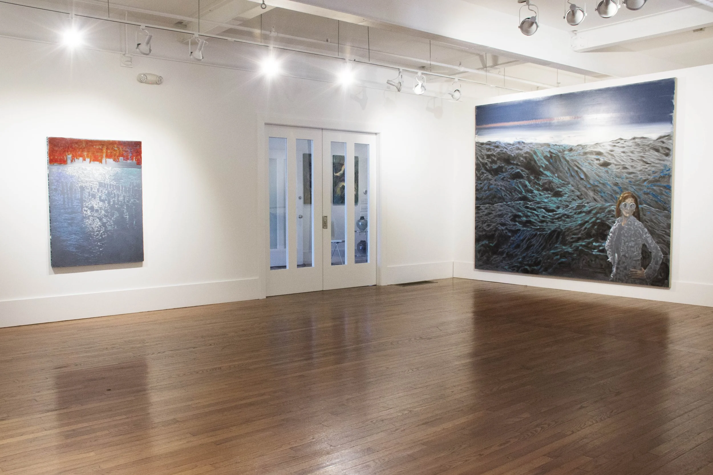 Installation view,  Marine Paintings , 2016