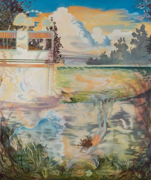  Melting Glaciers , 2022
Oi on canvas
125 × 104 cm | 49 × 41 in