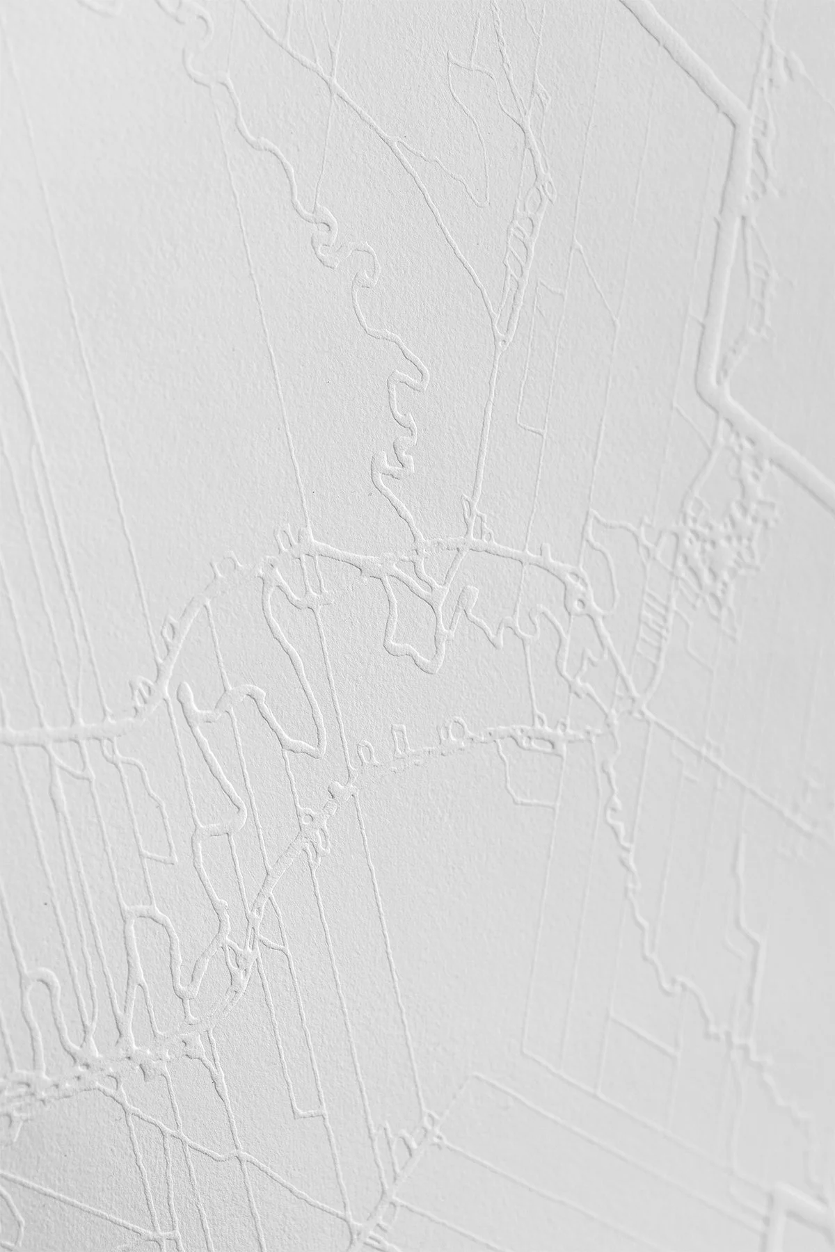 Topographie II (détails)
- relief sur papier Hahnemühle