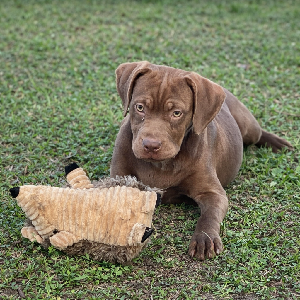 Ruby Dee - Female - 4 Months - Lab/Chesapeake Bay Retriever Mix