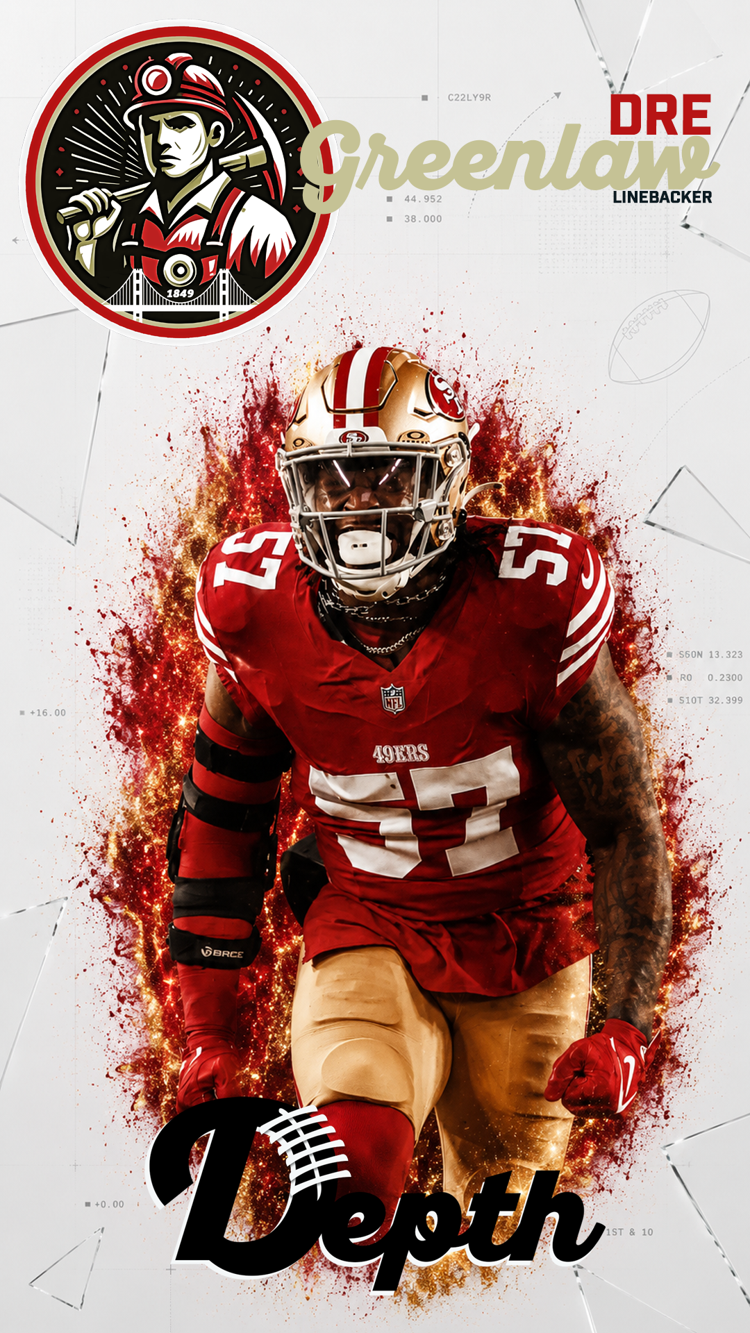 Dre Greenlaw Player Profile