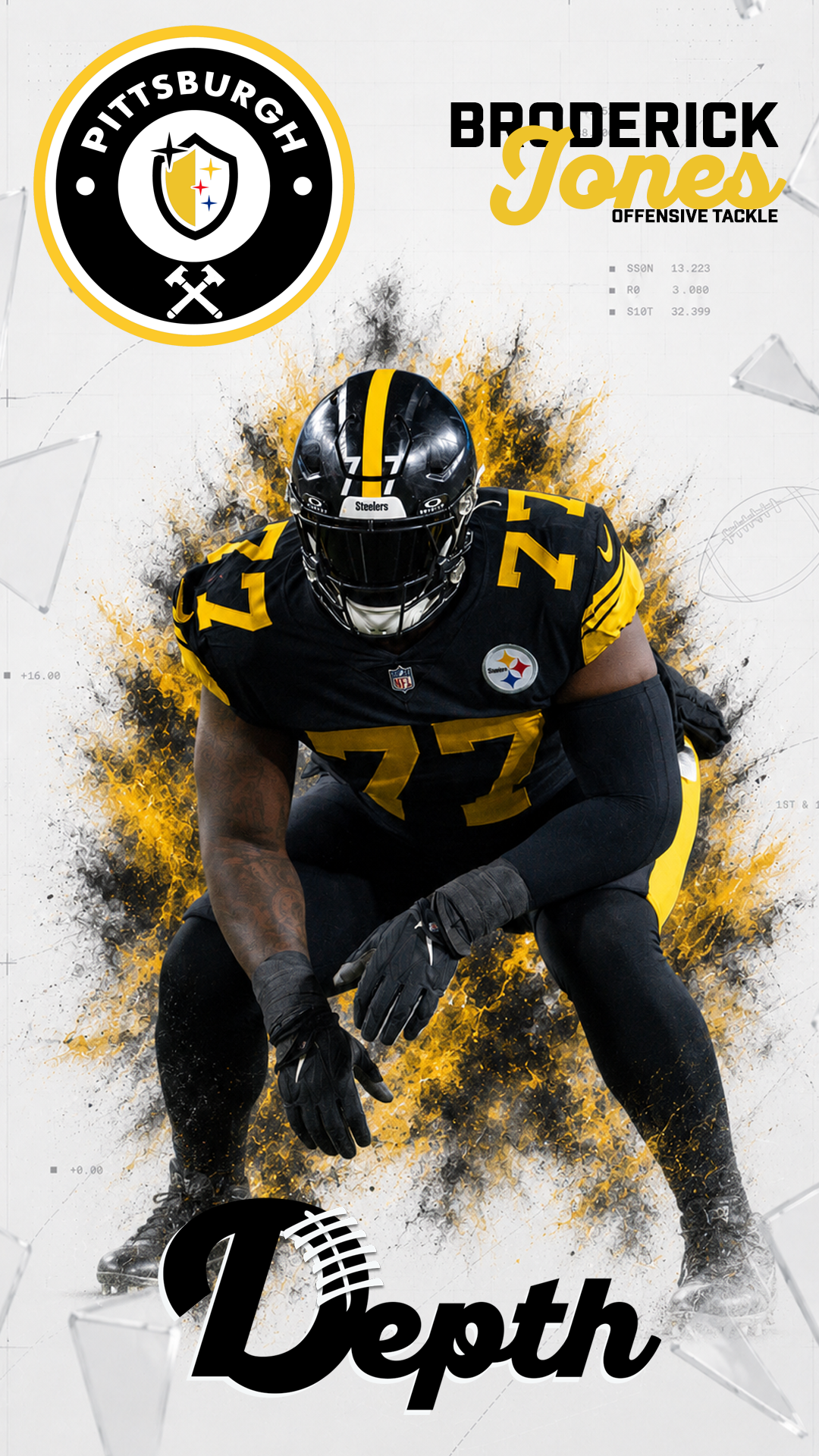 Broderick Jones Player Profile