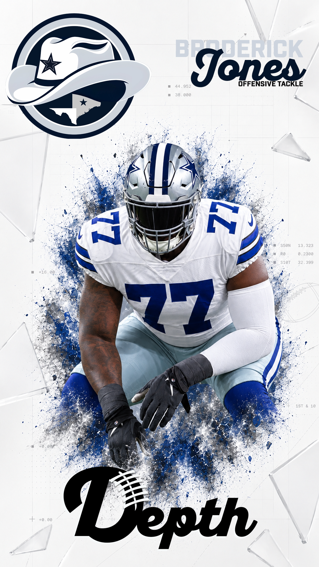 Broderick Jones Player Profile