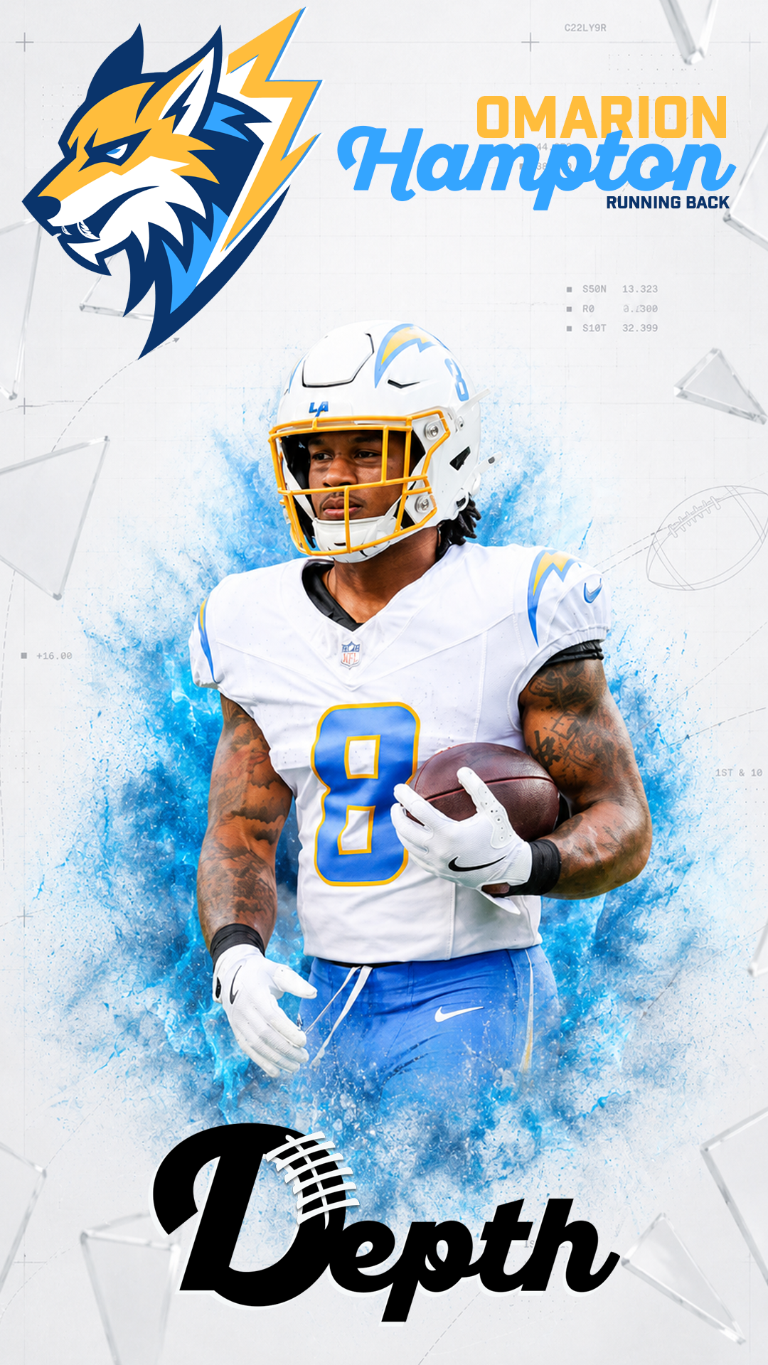 Omarion Hampton Player Profile