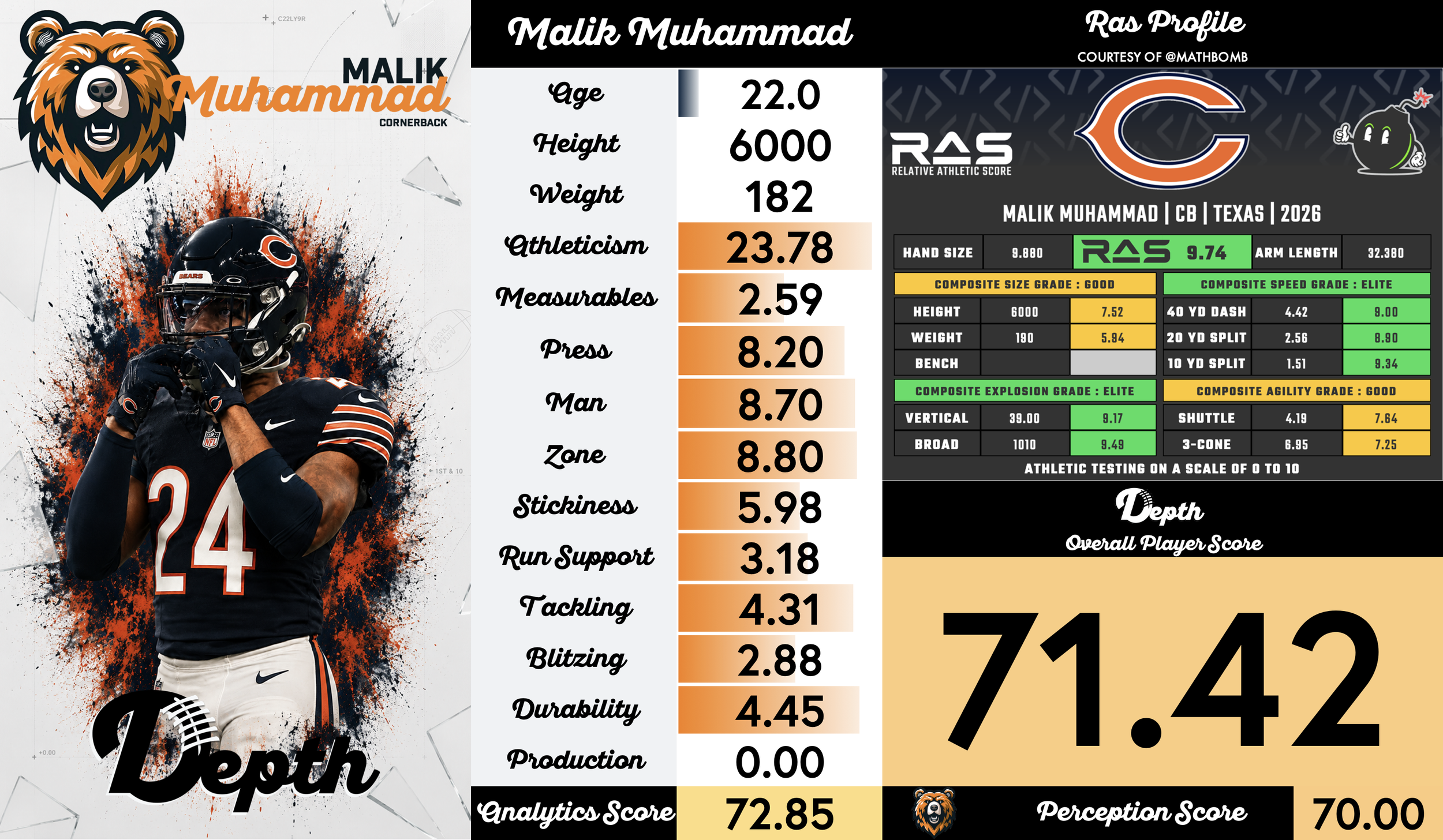 Malik Muhammad Player Profile