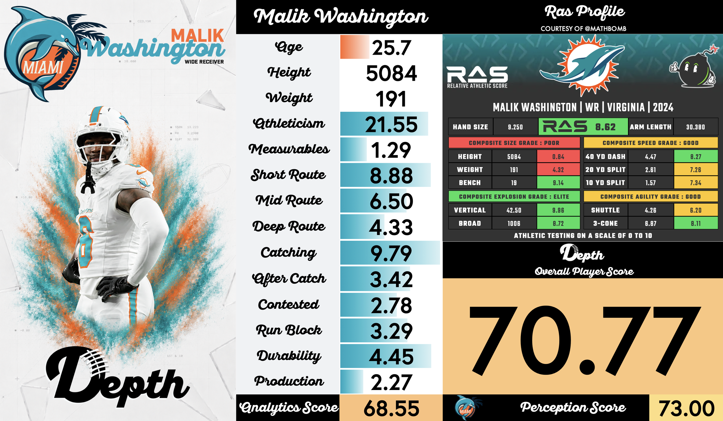Malik Washington Player Profile