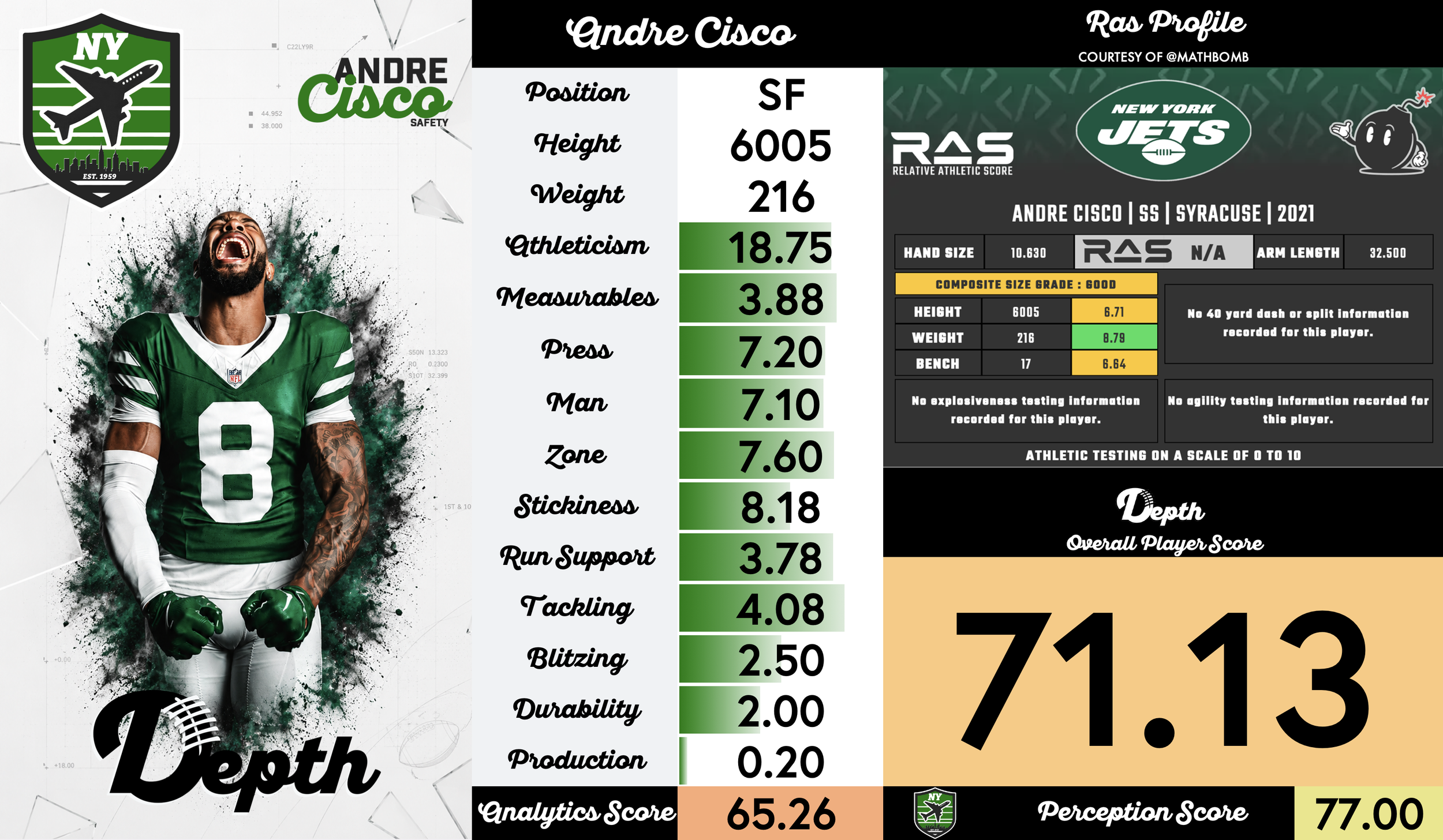 Andre Cisco Player Profile
