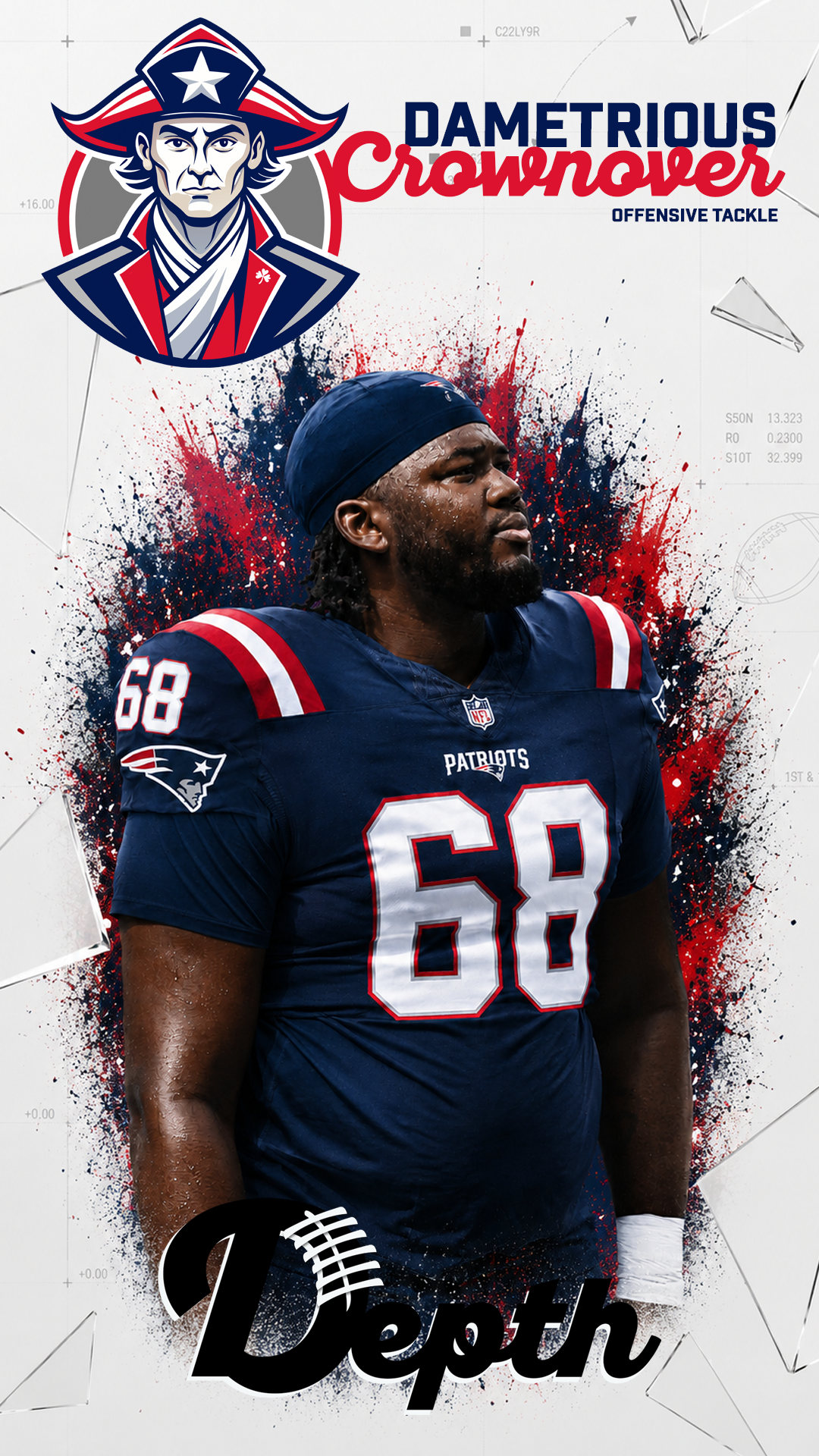 Dametrious Crownover Player Profile
