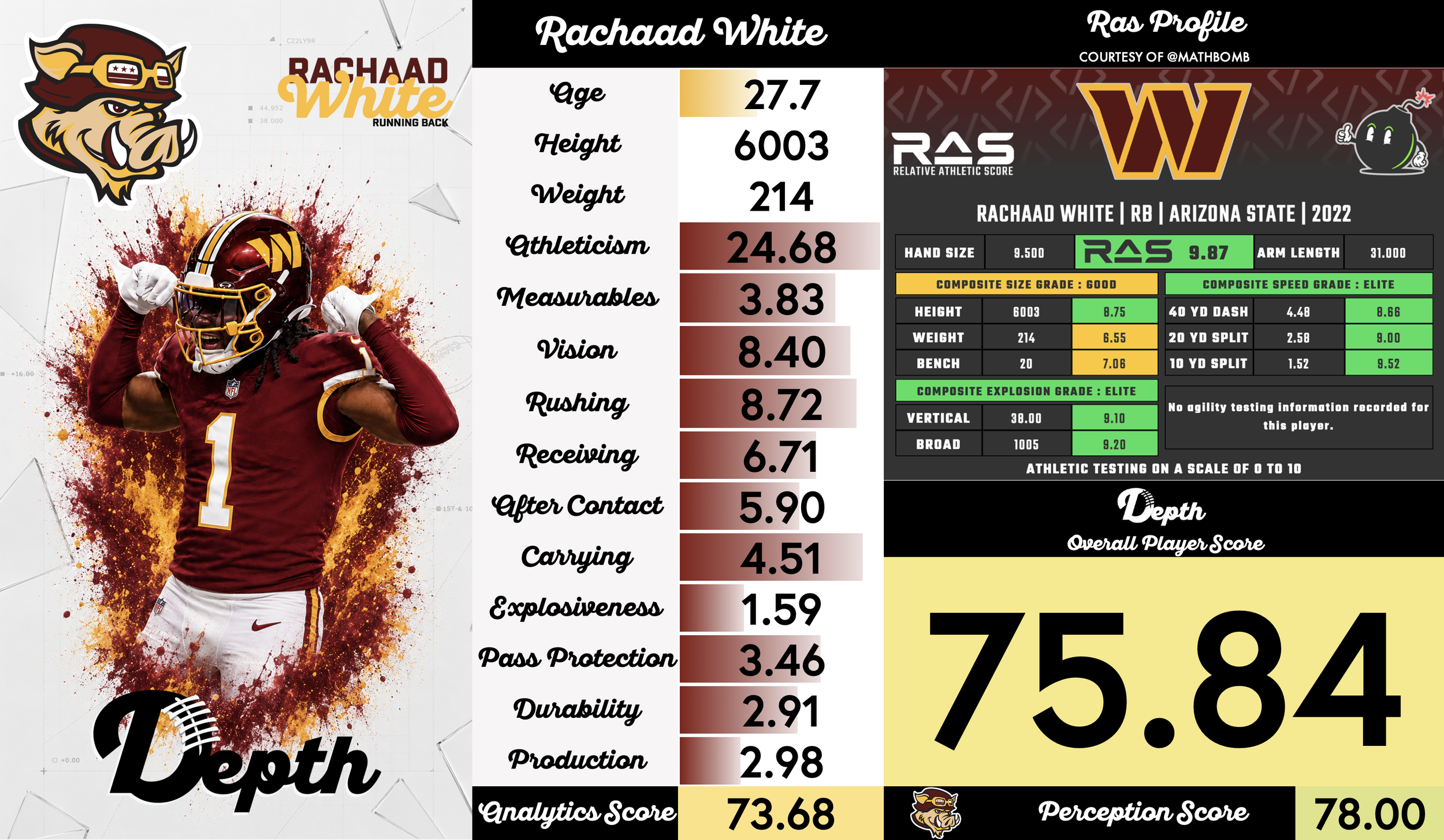 Rachaad White Player Profile