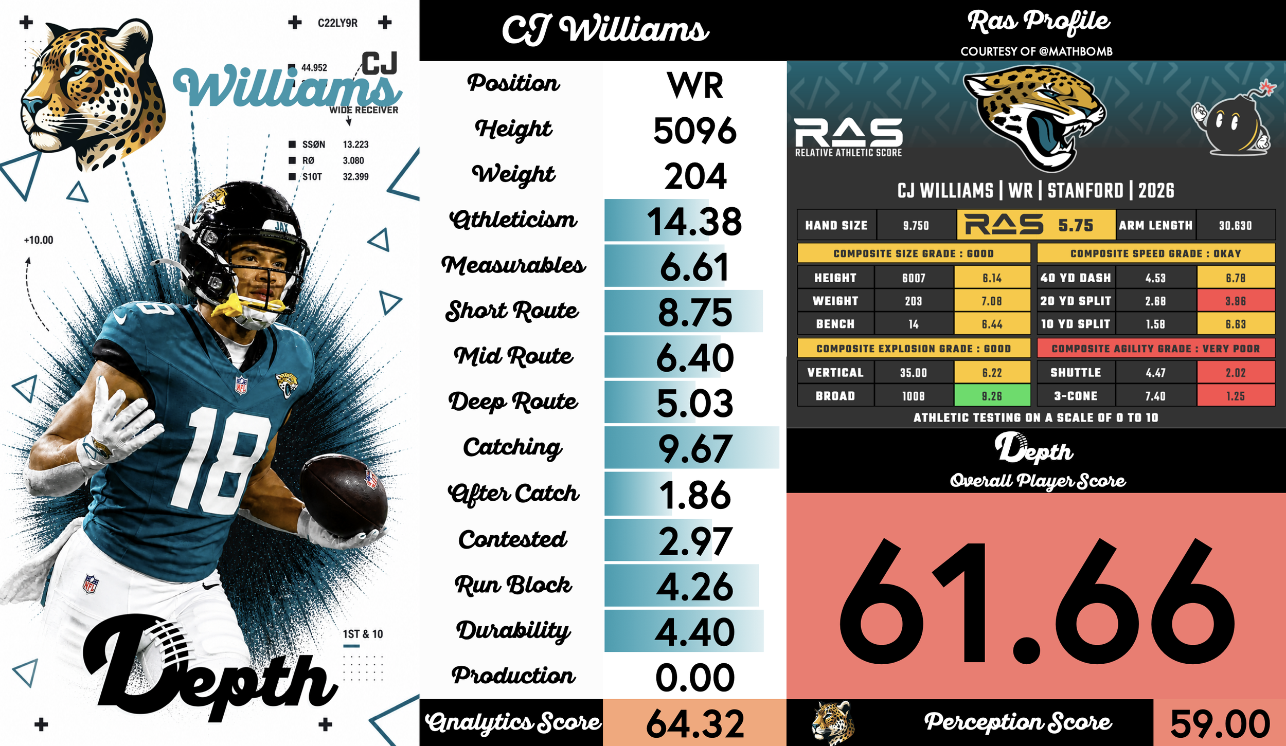 CJ Williams Player Profile
