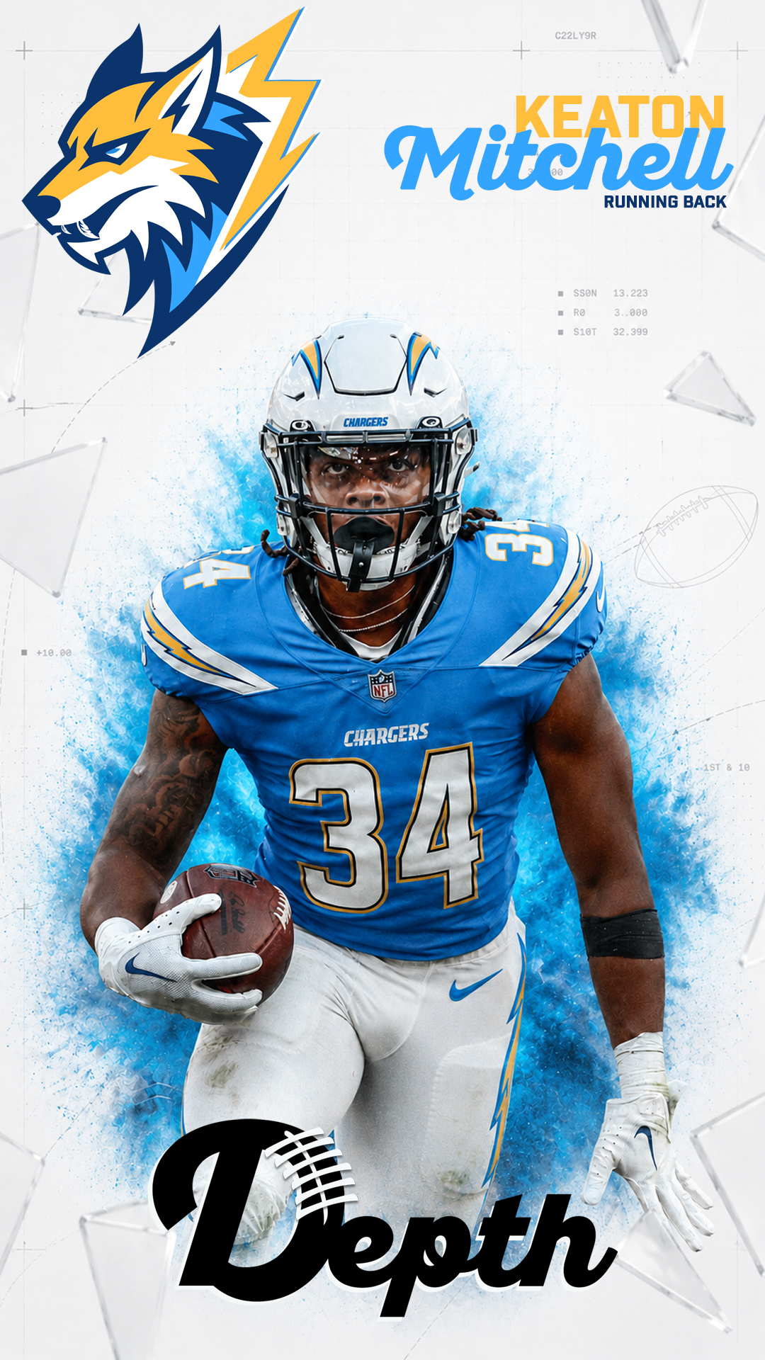 Keaton Mitchell Player Profile