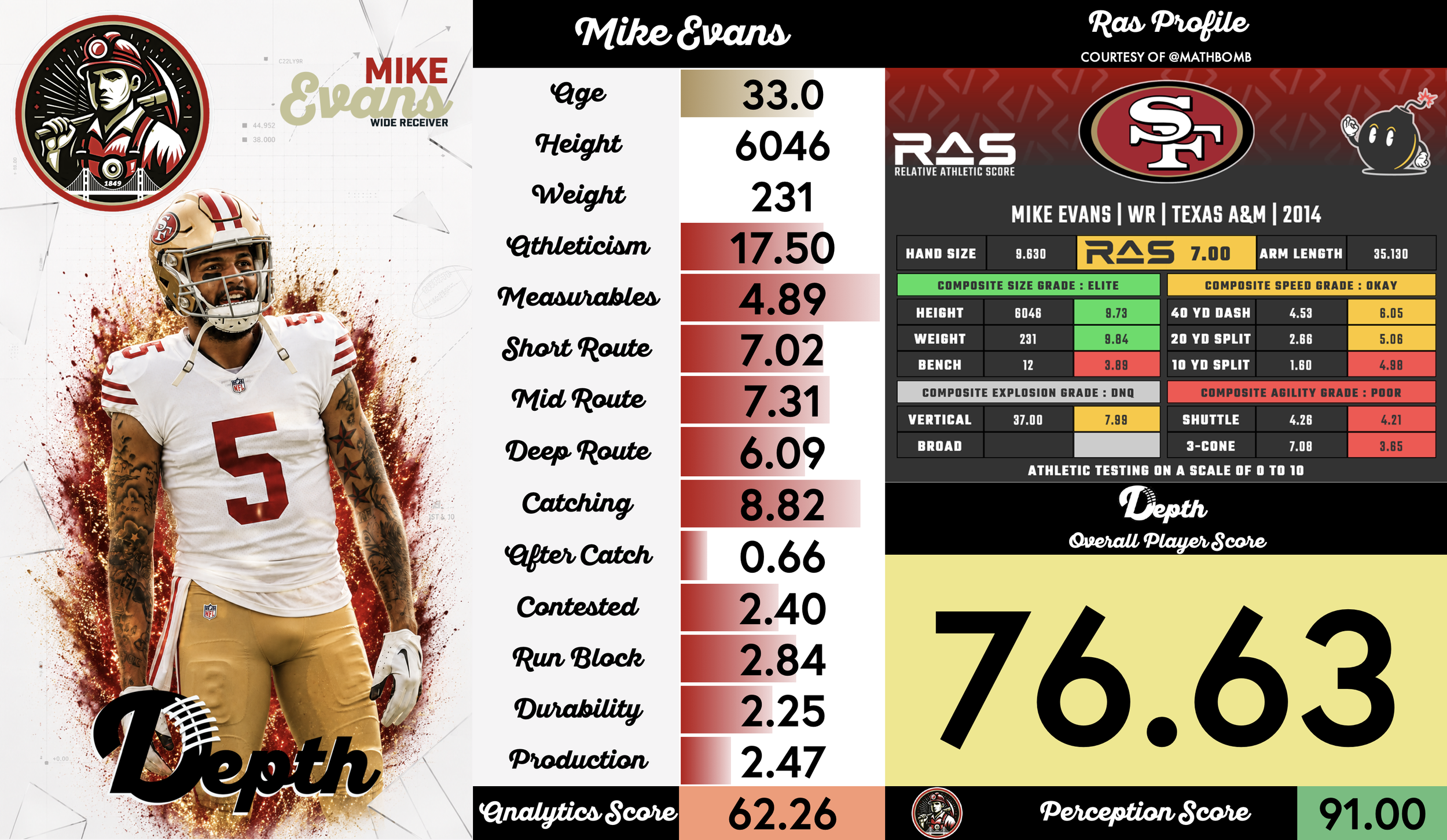 Mike Evans Player Profile