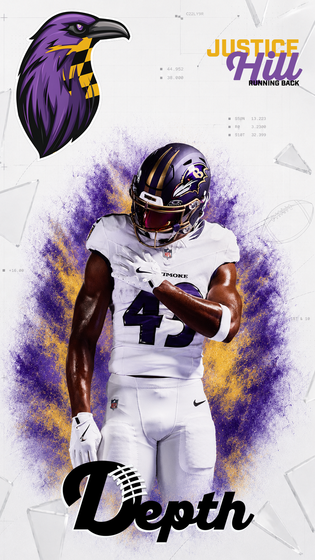 Justice Hill Player Profile