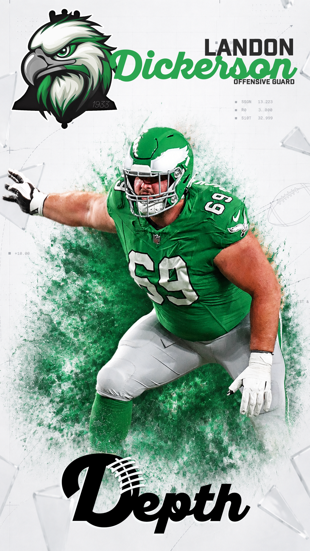 Landon Dickerson Player Profile
