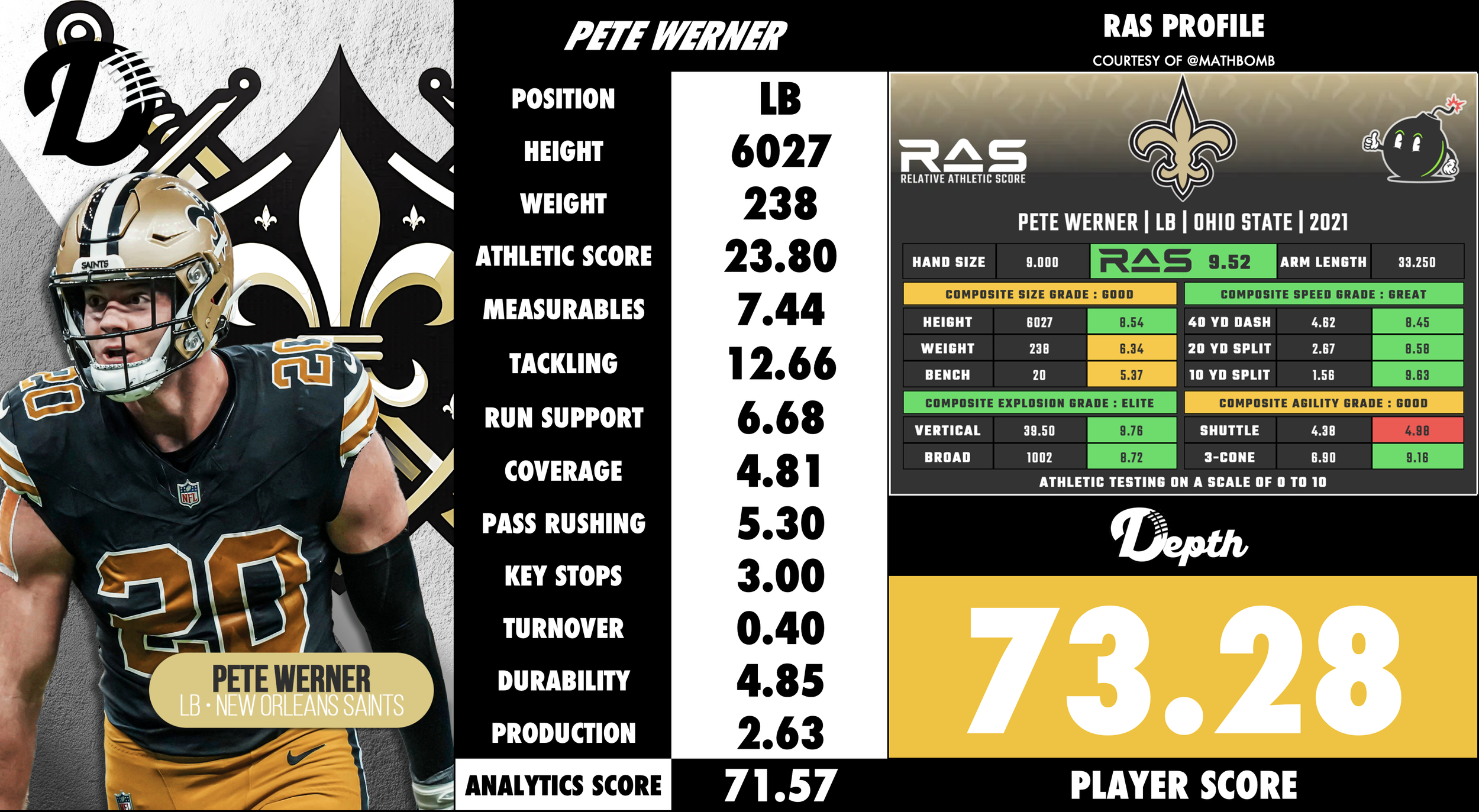 Pete Werner Player Profile