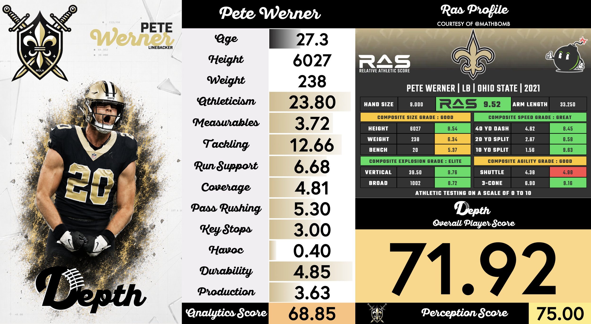 Pete Werner Player Profile