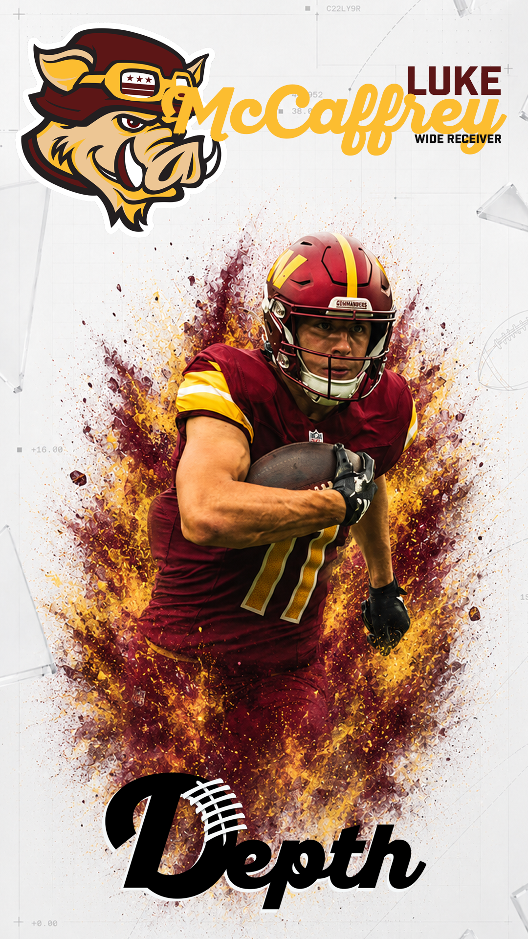 Luke McCaffrey Player Profile