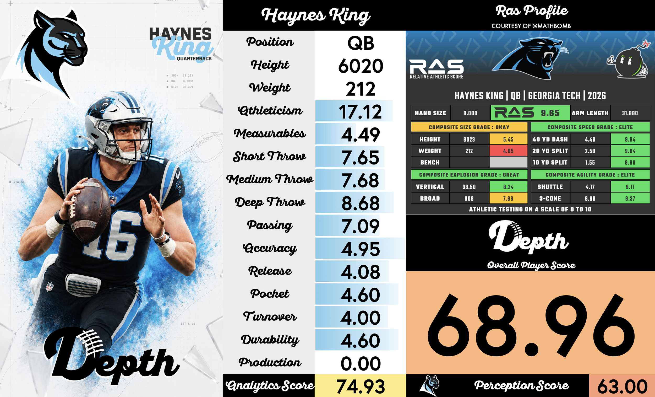 Haynes King Player Profile