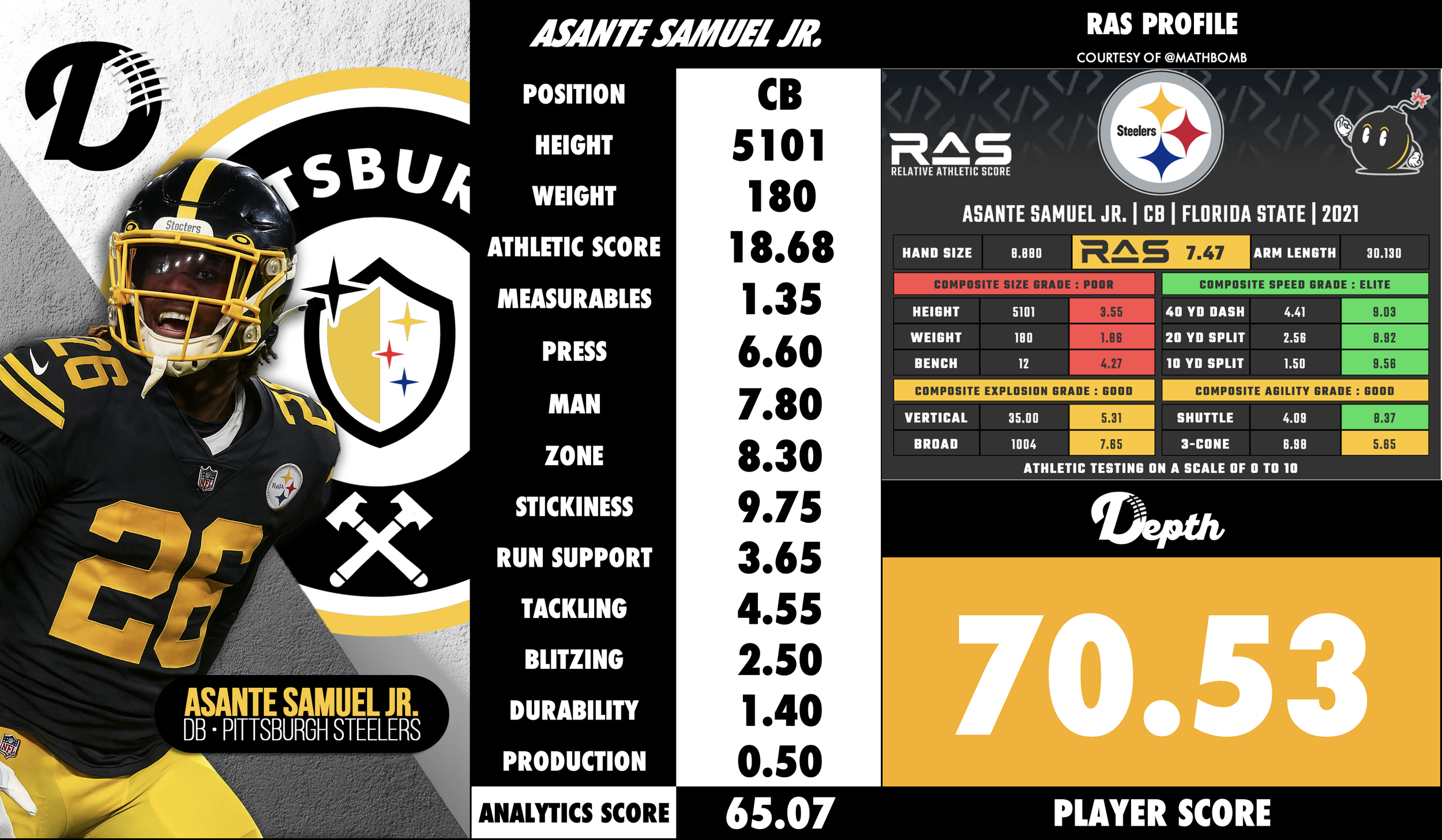Asante Samuel Jr. Player Profile