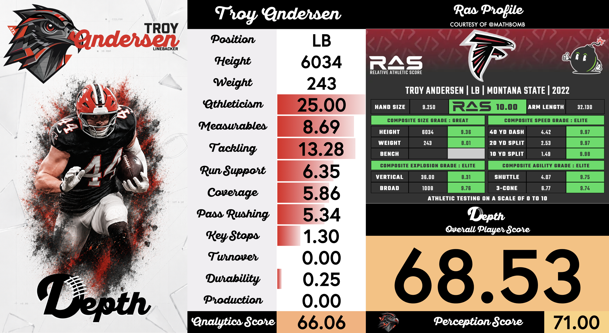 Troy Andersen Player Profile