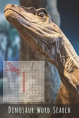 Roar into Fun and Learning: Discover Our Dinosaurs Word Search Book