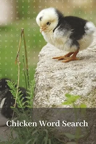 Cluck Yes! Dive into the Ultimate Chicken Word Search Puzzle Book