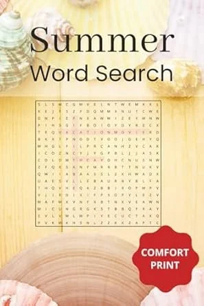 Dive Into Summer Fun with Our “Summer Word Search” Puzzle Book