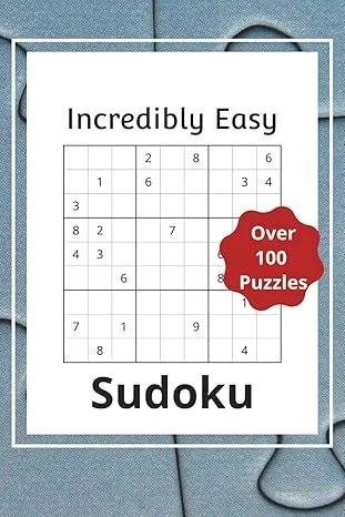 The Easiest Way to Enjoy Sudoku: Simple Sudoku Game Puzzle Book