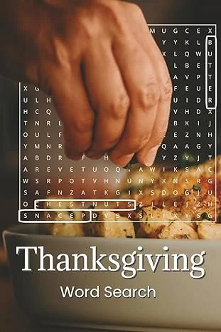 Thanksgiving Find a Word: A Festive Puzzle Book for the Autumn Season