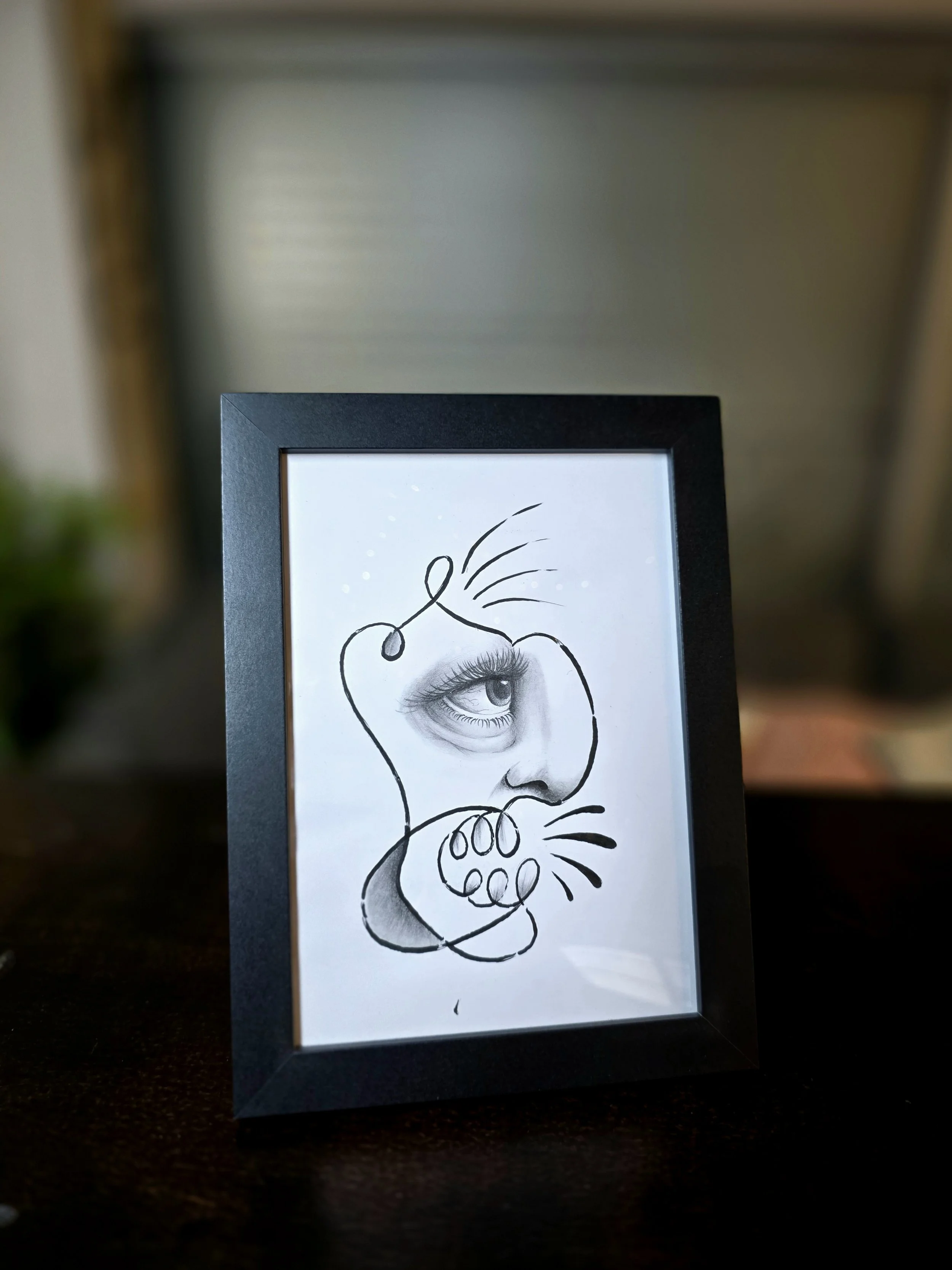 A5 sized Painting - "The Self"