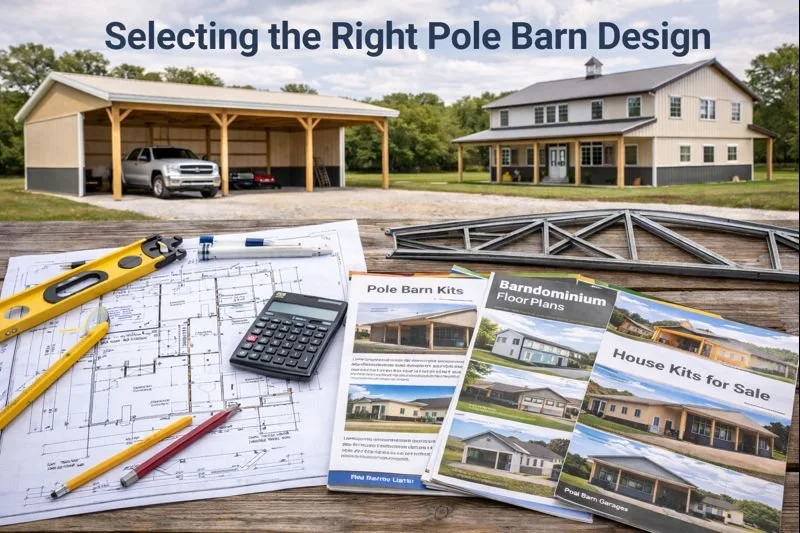 How Do I Select the Right Size and Design for a Pole Barn to Suit My Needs?
