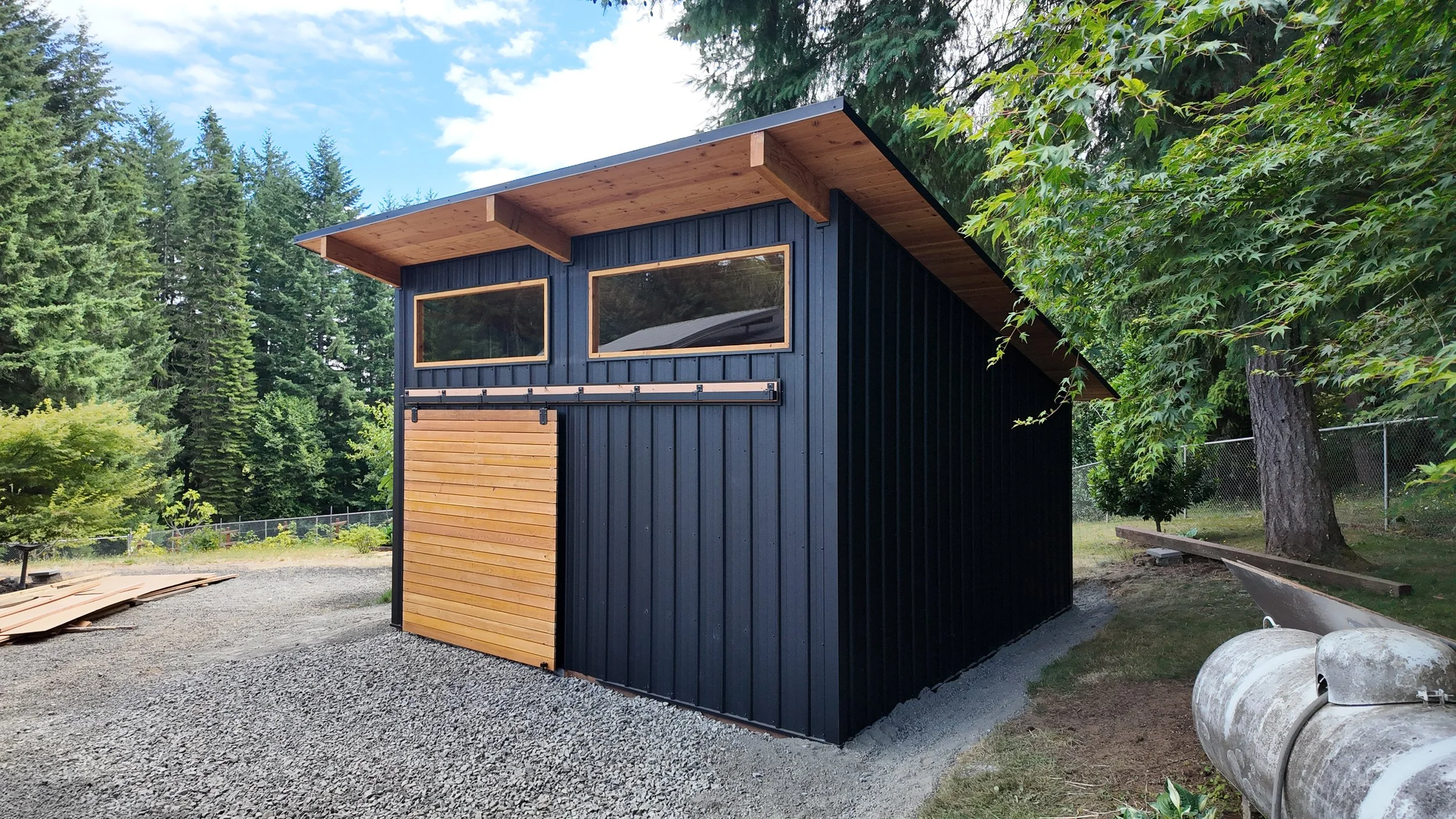 Fire Wood Shed