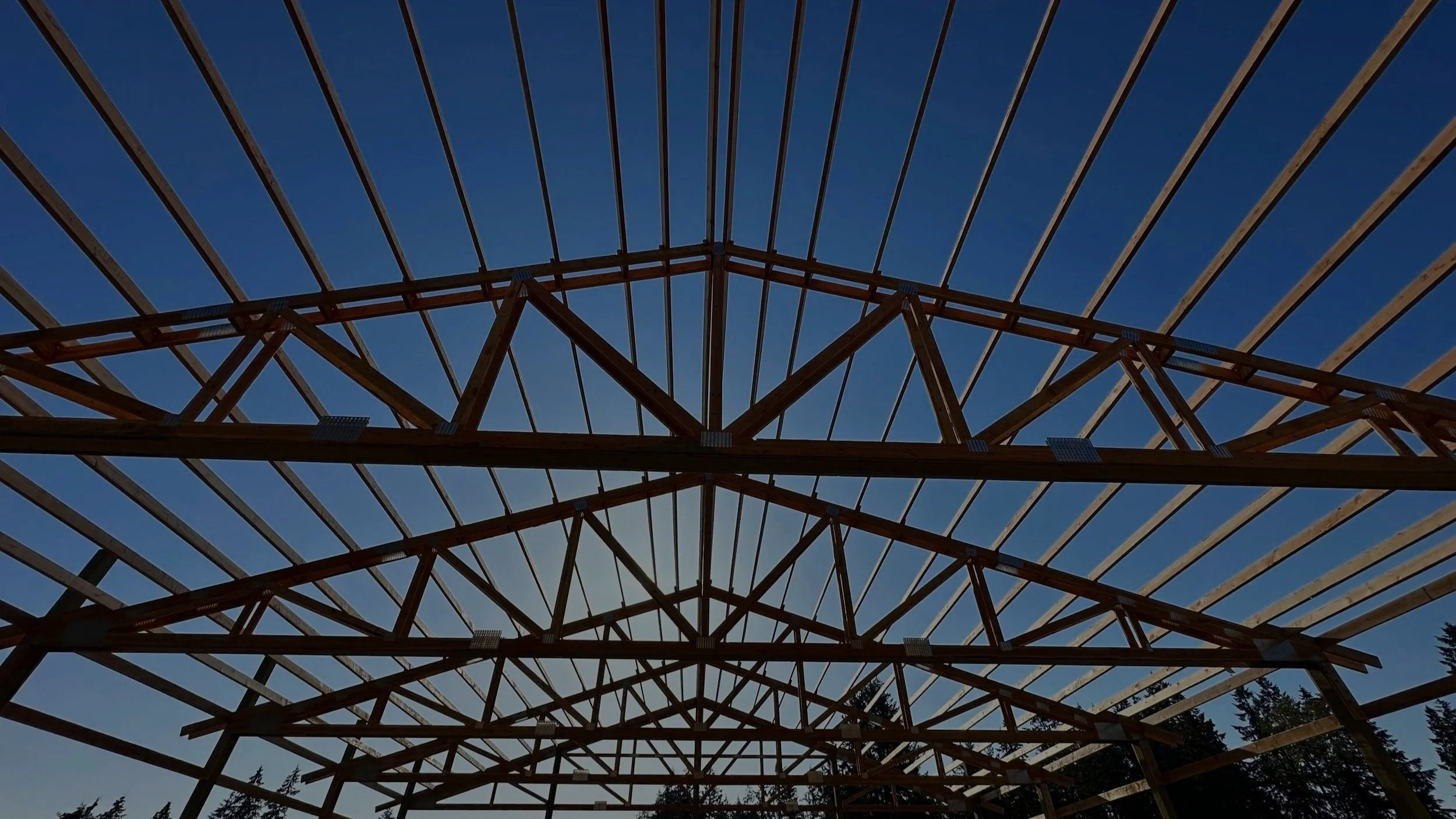 Columbia Structure pole barn kit built in Southwest Washington