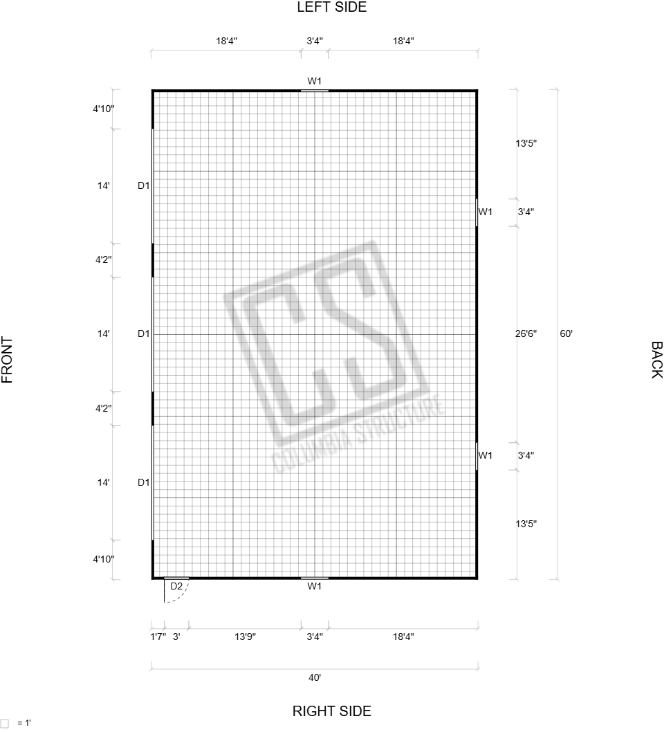 60'x40'x16' - Plan - Columbia Structure.png