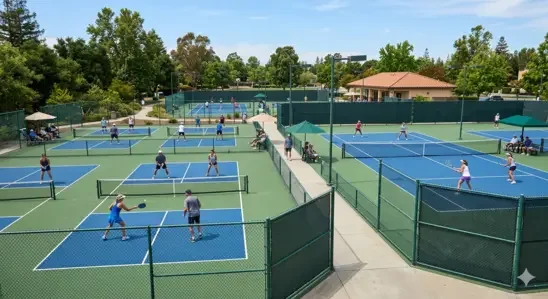 Pickleball and Tennis Courts