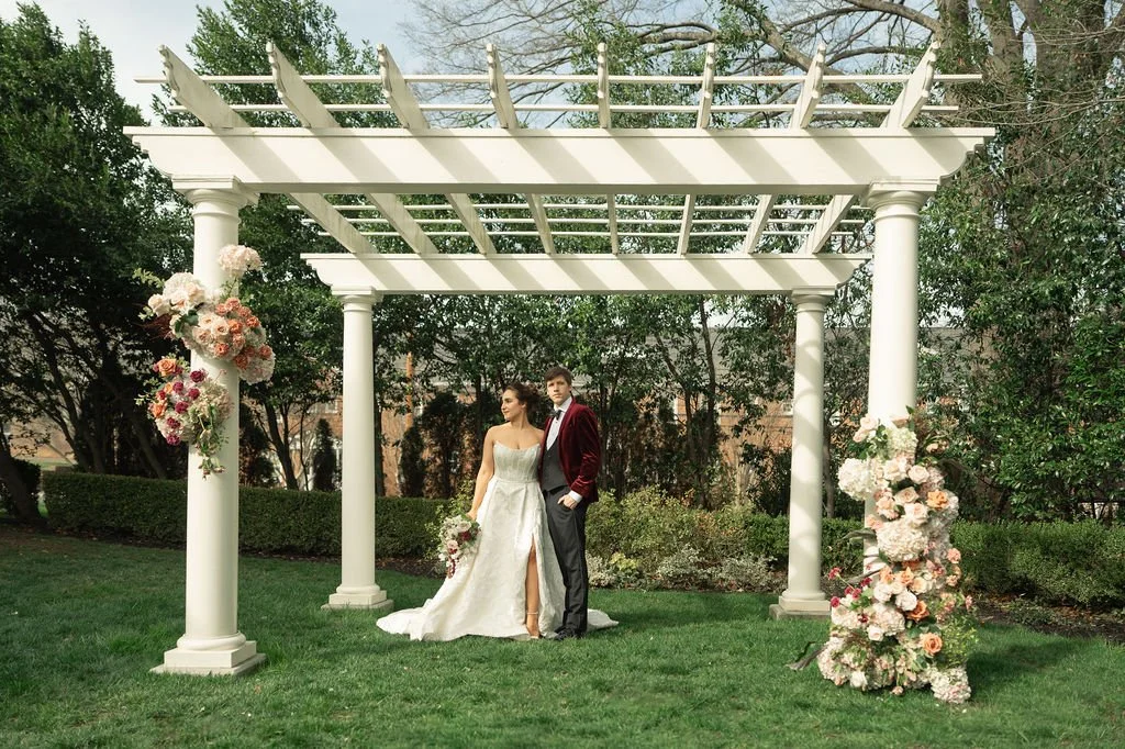 Garden Wedding Inspiration at Separk Mansion | Charlotte, NC Wedding Venue