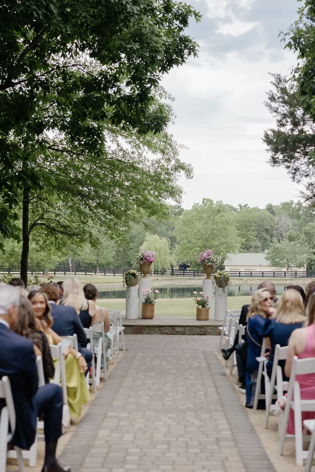 Elegant Morning Glory Farm wedding flowers
