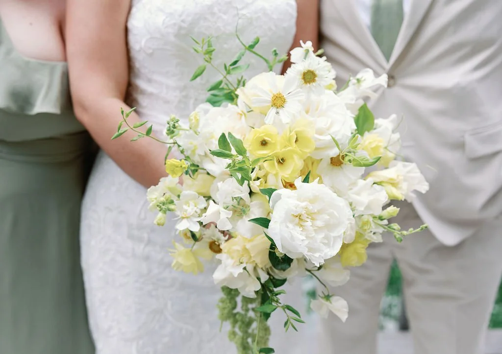 Garden-style bridal bouquet