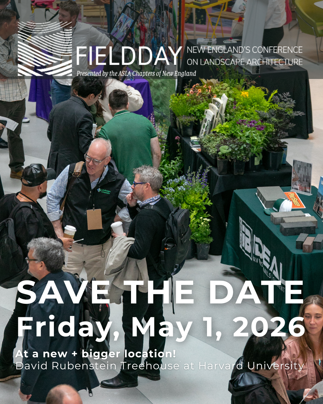 Fieldday 2026: New England's Conference on Landscape Architecture