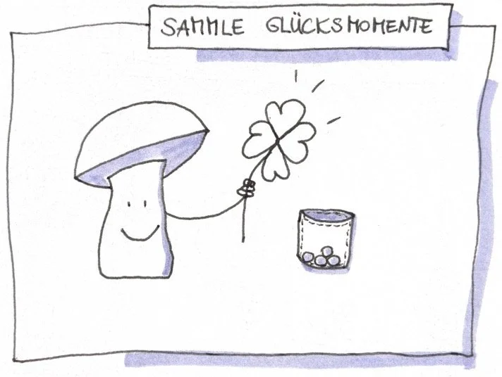 Eine Murmel für jeden Glücksmoment