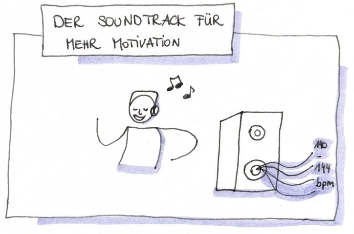 Der richtige Soundtrack für mehr Motivation