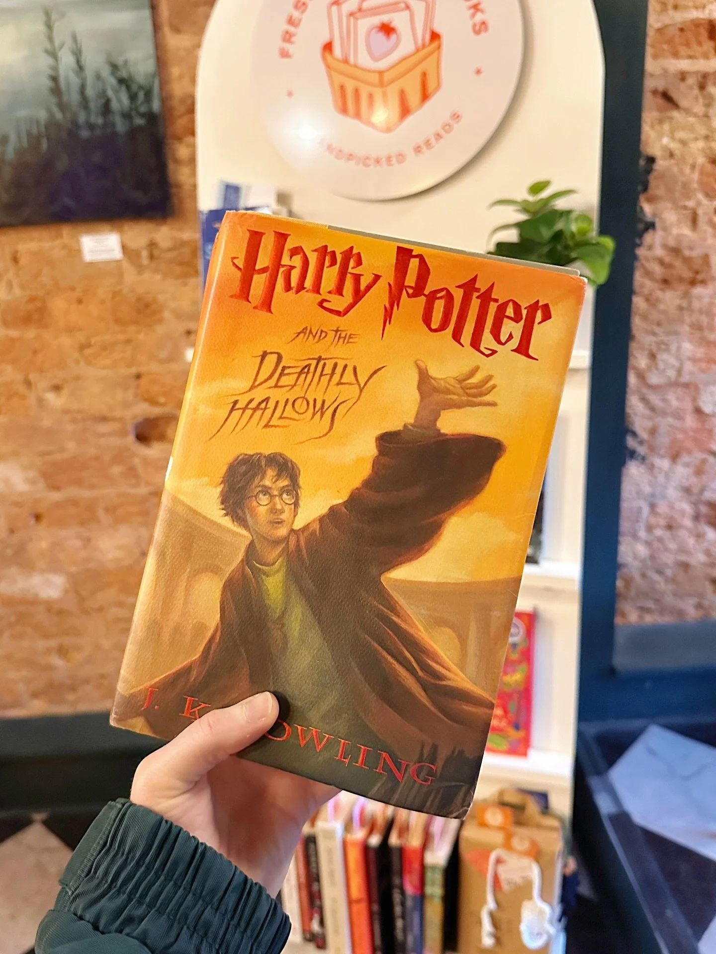 Two of our favorite coffee shops partnered to create ✨The House Cup Challenge✨ so we had to take out The Deathly Hallows for some pictures. Maybe we&rsquo;ll add it to the shelves next week? 👀 

Complete the challenge by trying all of the drinks bet