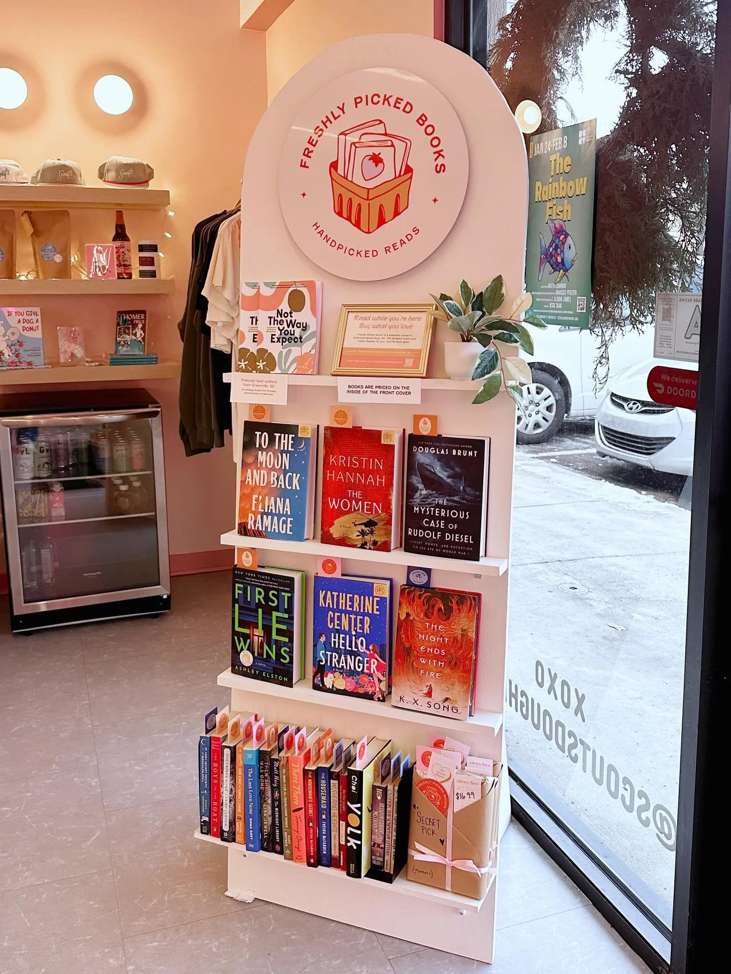 We&rsquo;re now in 6 locations&hellip; and we&rsquo;re just getting started ✨📚 want a shelf in your shop? Shoot us a DM to learn more! Here&rsquo;s where you can find us:

1. @scoutsdoughnuts (Greenville, SC)
2. @thirdplace.coffeehouse (Greer, SC)
3