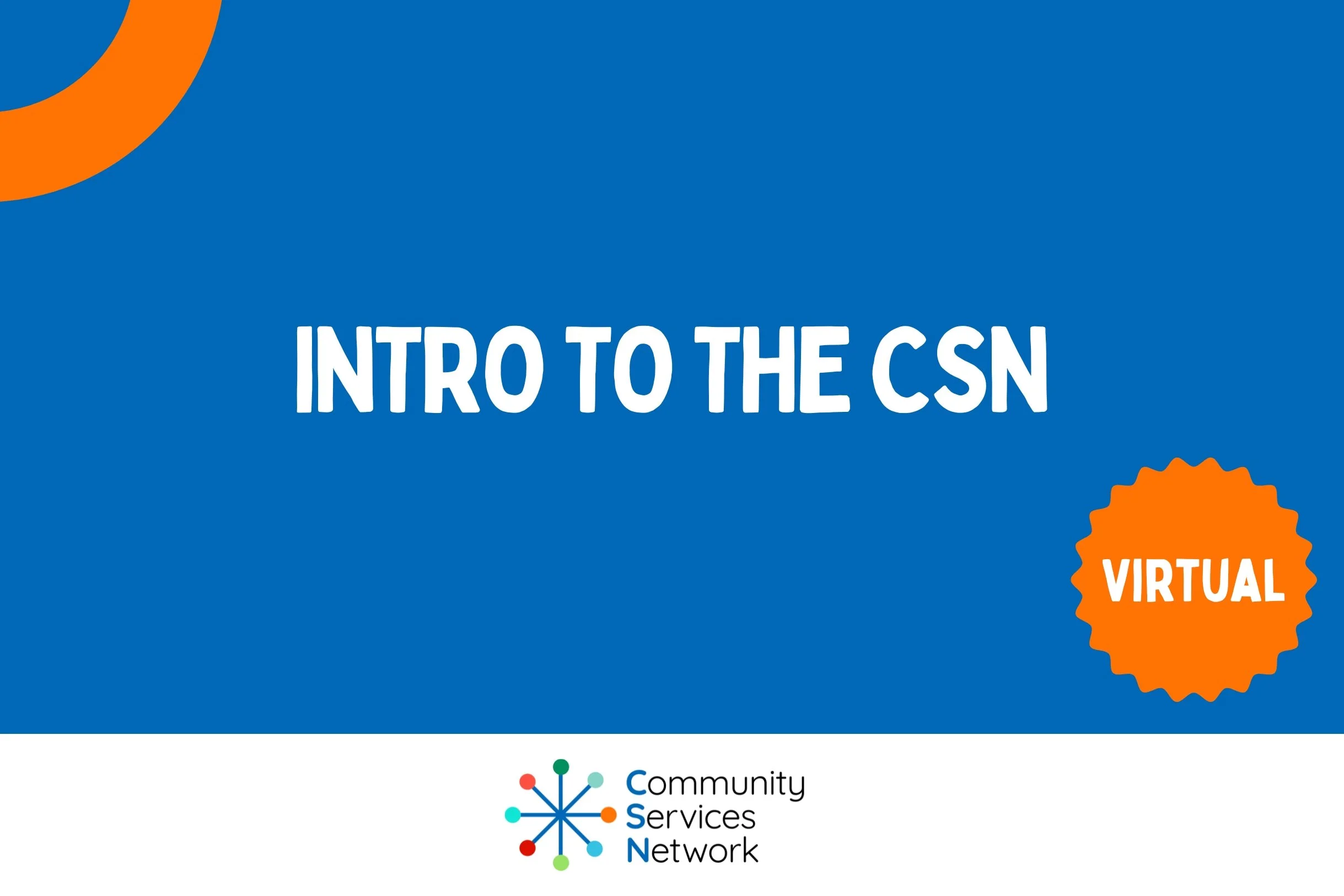Intro to the CSN