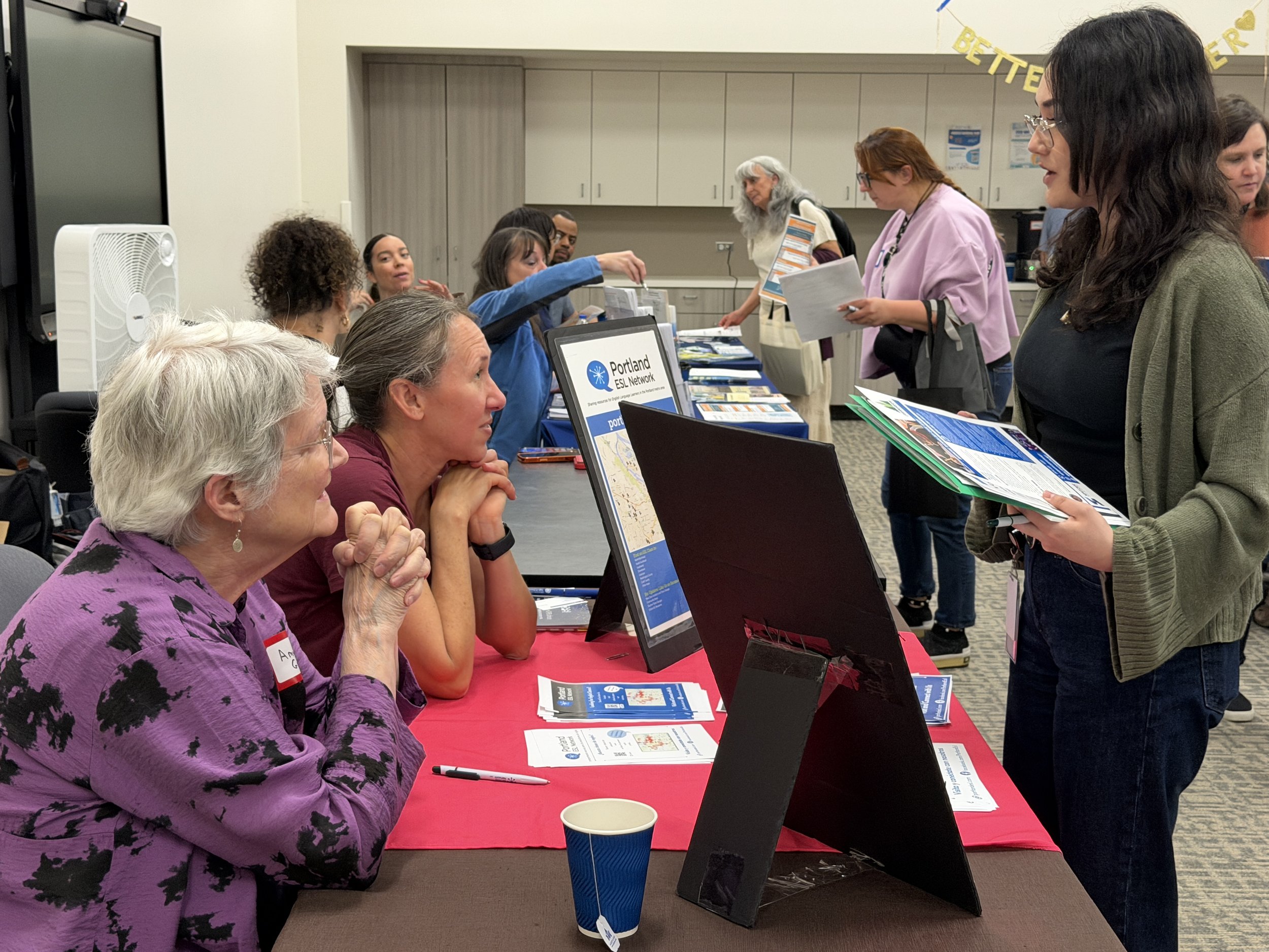 People connecting at CSN Nonprofit Connect